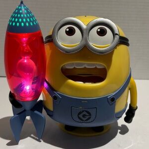 Vintage Despicable Me Lullaby Bedtime Singing Minion - Projector w/ Sound WORKS
